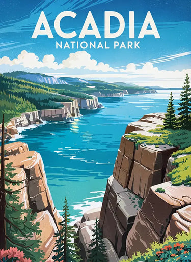Acadia National Park Puzzle Summertime by MakeYourPuzzles